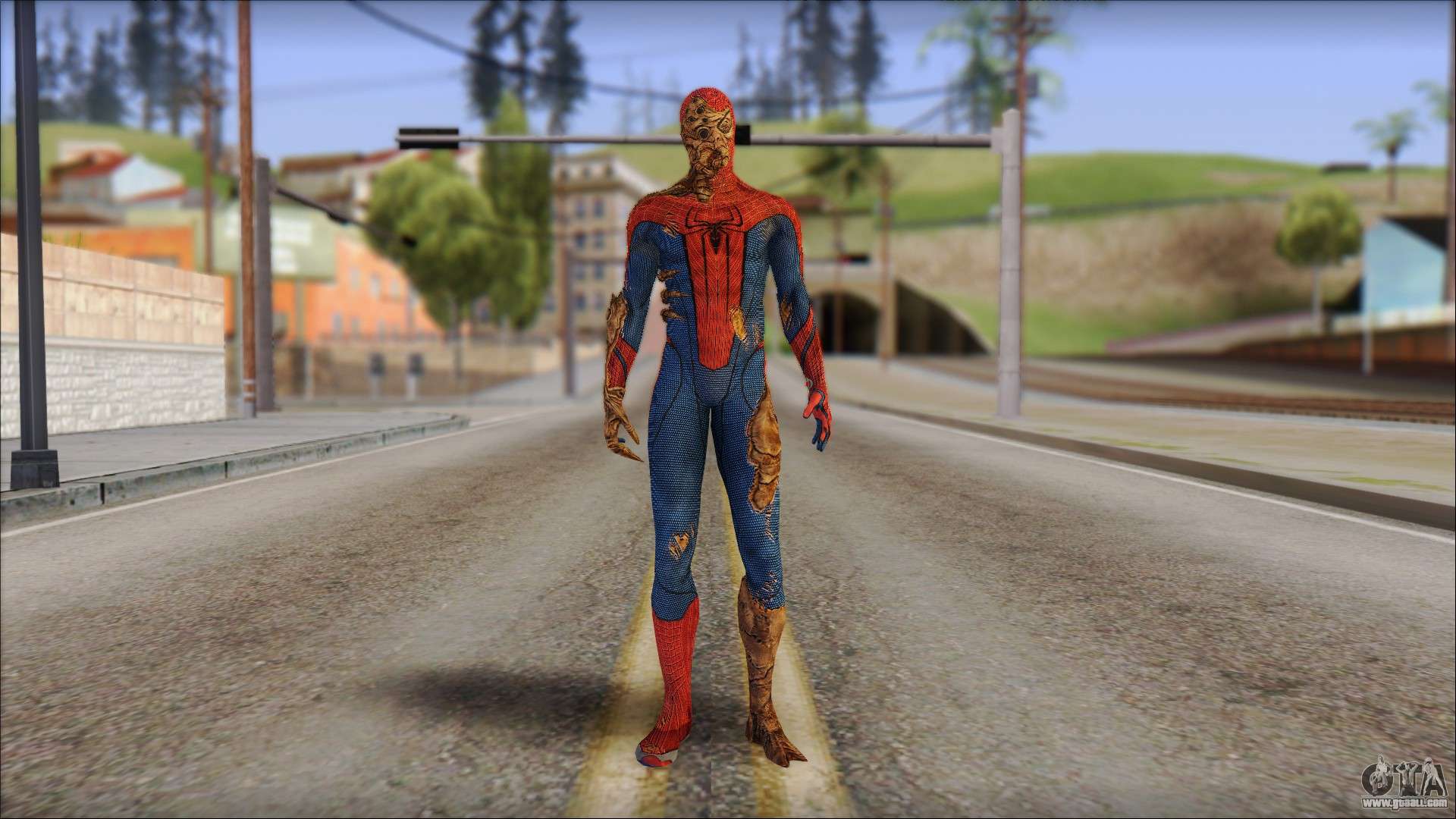 Gta San Andreas Spiderman Skin